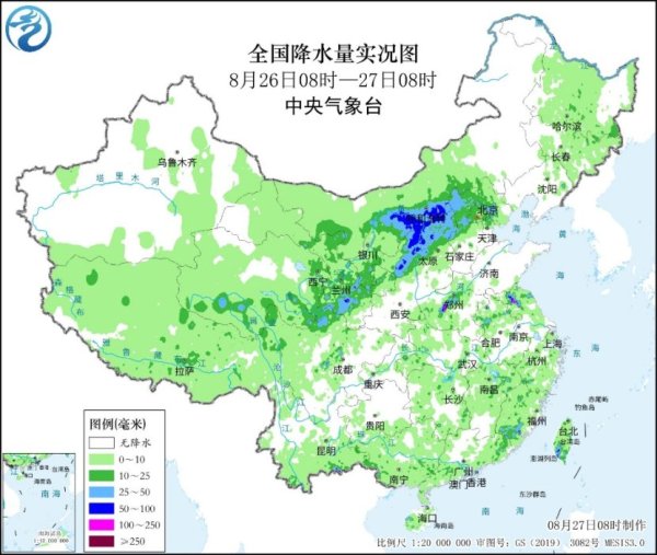 钱龙配资 华北及甘肃有较强降雨 江淮江南及重庆炎热依旧