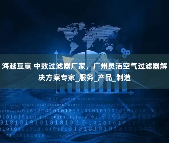 海越互赢 中效过滤器厂家，广州灵洁空气过滤器解决方案专家_服务_产品_制造